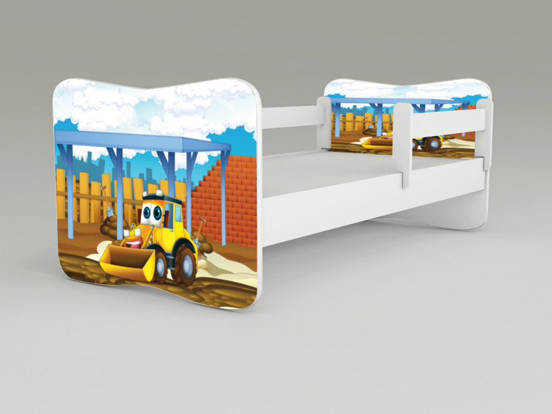 Detská posteľ s odnímateľnými bočnicami Digger